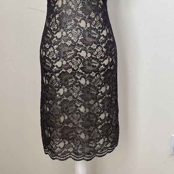 L'AGENCE Black Lace Midi Dress - Picture 5 of 14